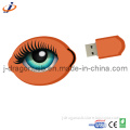 Custom PVC Eye Shape USB Flash Drive Jt117